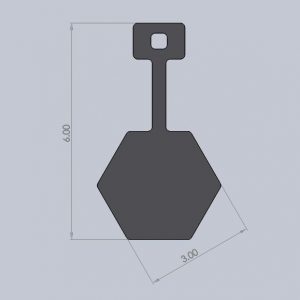 22/Airgun MLS 3″ Hex
