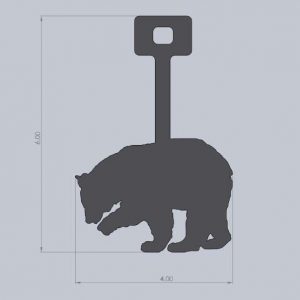 Alternative view of 22/Airgun MLS 4" Bear