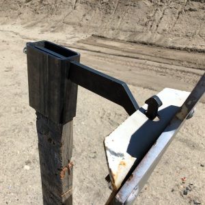Alternative view of "No Weld" 2x4 TAC Cap and Hook