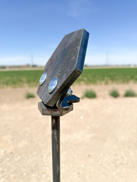 NEW NO WELD Centerfire Knock Over targets