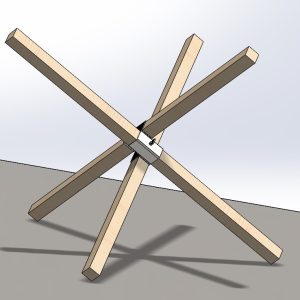 Tank Trap Shooter Prop